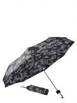 Umbrella Isotoner Black parapluie 9189