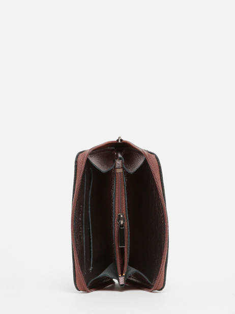 Coin Purse Leather Etincelle Irisée Etrier Pink etincelle irisee EETI900 other view 1