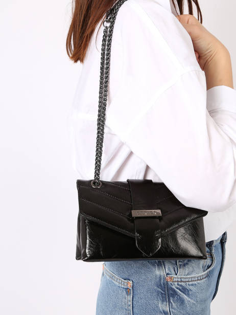 Sac Bandoulière Jana Amour Cuir Etrier Noir jana amour EJAM002R vue secondaire 1