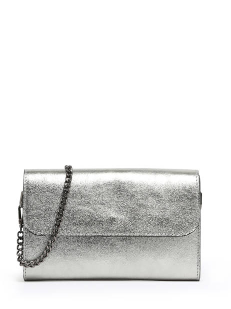 Crossbody Bag Nine Leather Milano Silver nine NI23064N