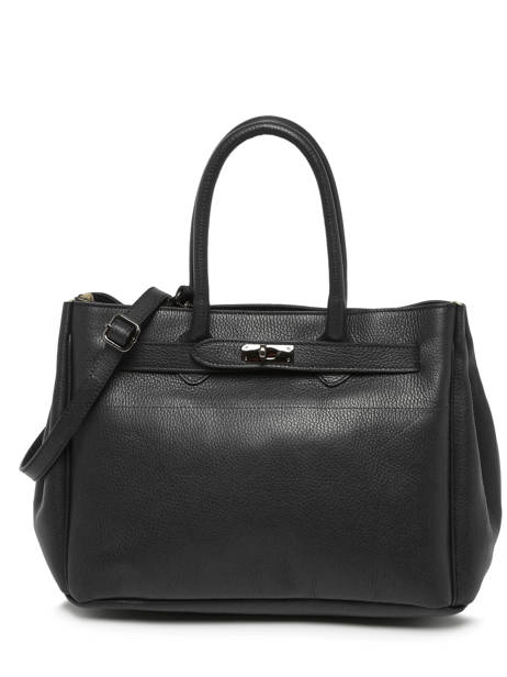 Satchel Caviar Leather Milano Black caviar CA23064