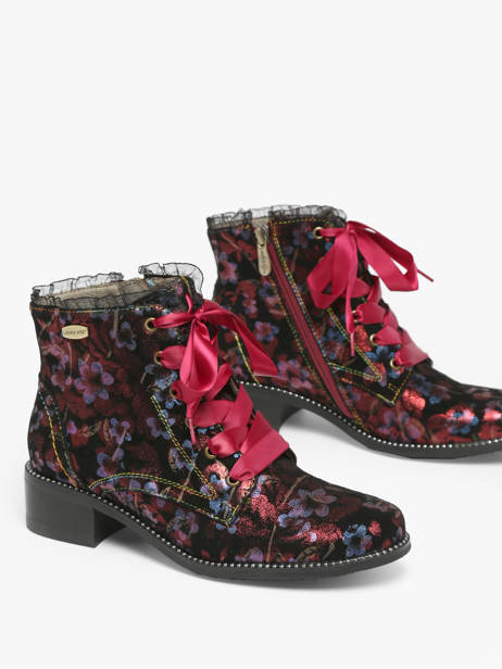 Boots In Leather Laura vita Multicolor women KL62538 other view 3