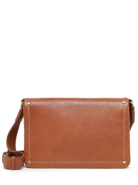 Crossbody Bag Boston Leather Basilic pepper Brown boston BBOS01