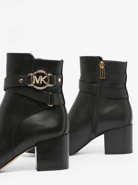 Bottines à Talon Rory En Cuir Michael kors Noir women F2ROME7L vue secondaire 1