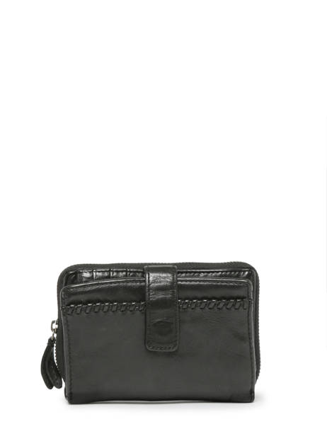 Leather Heritage Wallet Biba Black wallet WIN3L