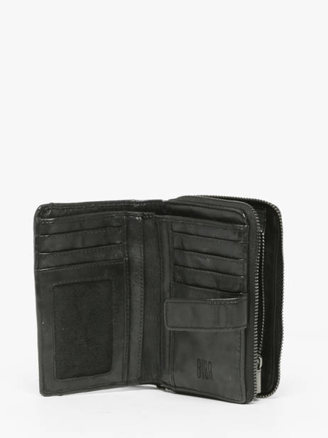 Leather Heritage Wallet Biba Black wallet WIN3L other view 2