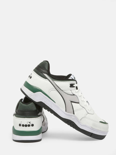 B.56 Icona Sneakers In Leather Diadora White unisex 94250060 other view 4