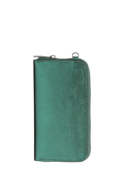 Ccrossbody Phone Case Leather Milano Green nine NI23068 other view 4