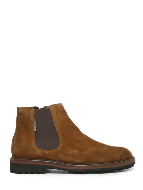 Chelsea Boots Benson In Leather Mephisto Brown men P5143617