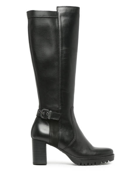 Bottes à Talon Evie En Cuir Dorking Noir theme D8955