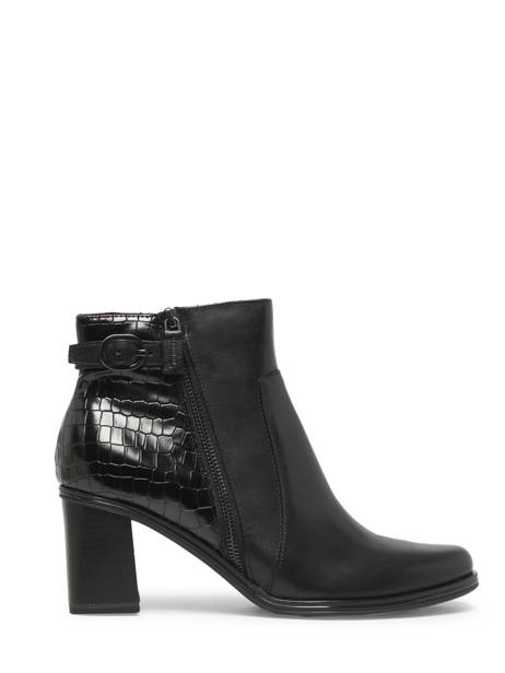 Heeled Boots In Leather Tamaris Black women 41