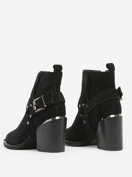 Santiags En Cuir Alma en pena Noir women I23318 vue secondaire 3