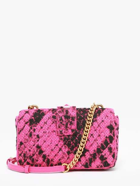 Crossbody Bag Love Bag Icon Wool Pinko Pink love bag icon A17A other view 4