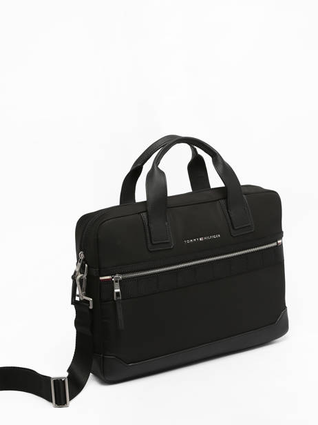 Business Bag Tommy hilfiger Black elevated AM11574 other view 1