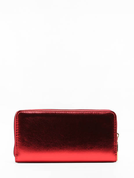 Wallet With Coin Purse Miniprix Red brillant 78SM2557 other view 2