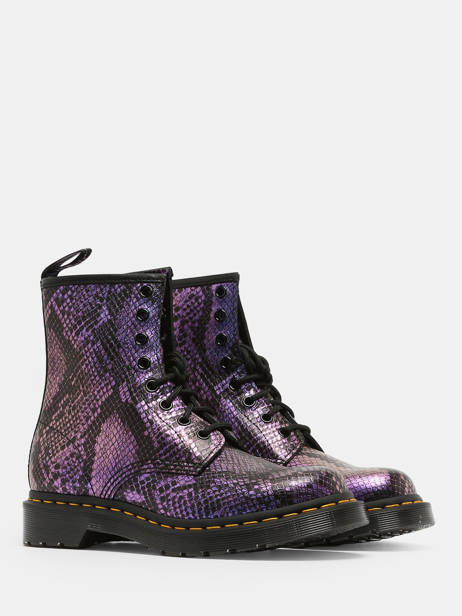 Boots 1460 Viper In Leather Dr martens Violet women 31027719 other view 2