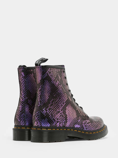 Boots 1460 Viper In Leather Dr martens Violet women 31027719 other view 3