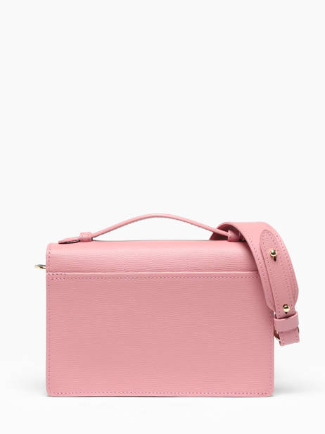 Sac Bandoulière Zoe Cuir Lancaster Rose zoe 11 vue secondaire 4