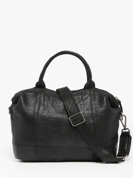 Satchel Leather Leather Biba Black leather FRA2L other view 4