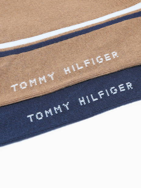 Chaussettes Tommy hilfiger Multicolore socks men 71225397 vue secondaire 2