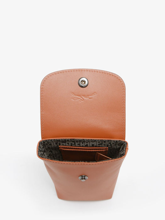 Longchamp Le pliage xtra Ipod case / cd holder Brown