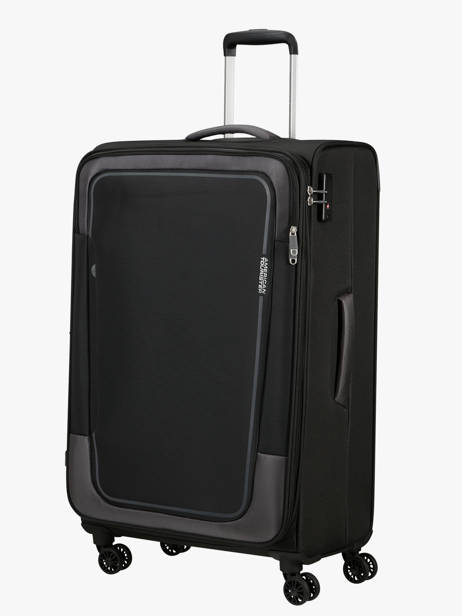 Softside Luggage Pulsonic American tourister Black pulsonic 146518 other view 3