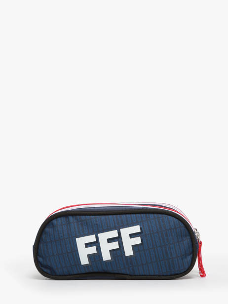 2-compartment Pouch Federat. france football Blue fff 23CX207D other view 2