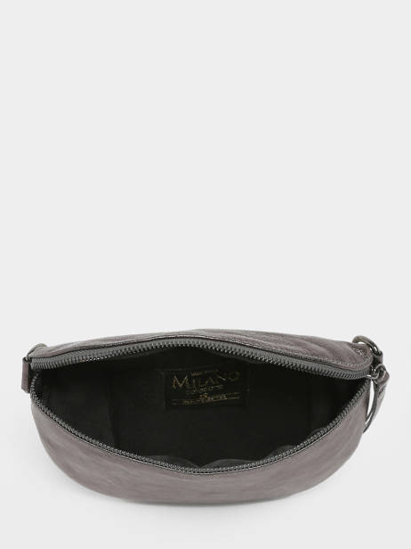 Leather Nine Belt Bag Milano Gray nine NI19091N other view 3