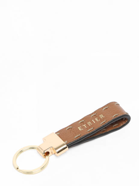 Porte-clefs Tradition Cuir Etrier Marron tradition EHER94 vue secondaire 1