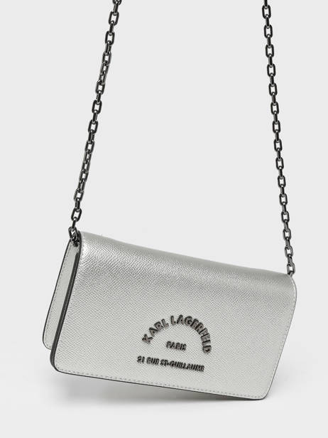 Shoulder Bag Rsg Karl lagerfeld Silver rsg 240W3247 other view 2