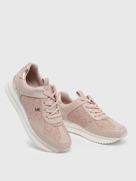 Sneakers Michael kors Pink women R4RNFSAB other view 3