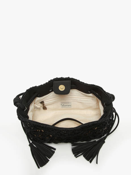 Sac Bandoulière Tanaisie Jute Woomen Noir tanaisie WTAN06 vue secondaire 3