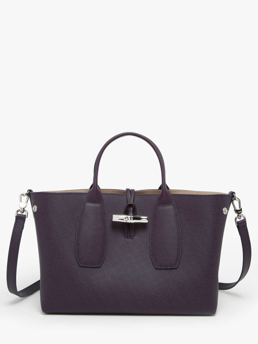 Longchamp Roseau Handbag Violet