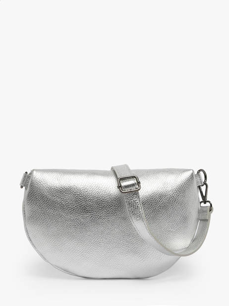 Leather Caviar Belt Bag Milano Silver caviar CA21123 other view 4