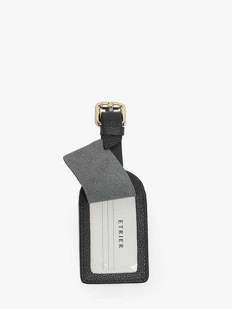 Luggage Tag Tradition Cuir Etrier Blue tradition ETRA901M other view 1