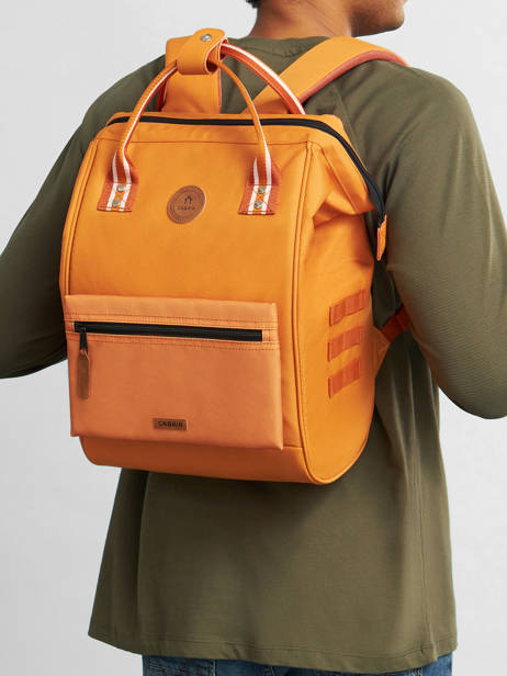 Adventurer Medium - Customisable Backpack  Cabaia Orange adventurer BAGS other view 1