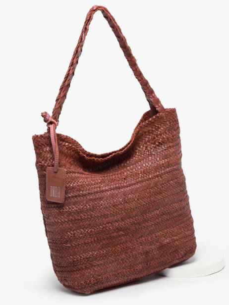 Sac Porté épaule Heritage Cuir Biba Marron heritage RUB1L vue secondaire 2