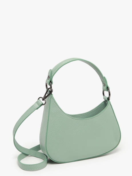 Leather Caviar Crossbody Tas Milano Green caviar CA23118 other view 2