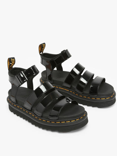 Sandals In Leather Dr martens Black women 24192001 other view 3