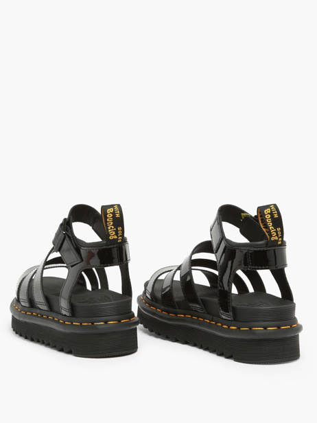 Sandals In Leather Dr martens Black women 24192001 other view 4