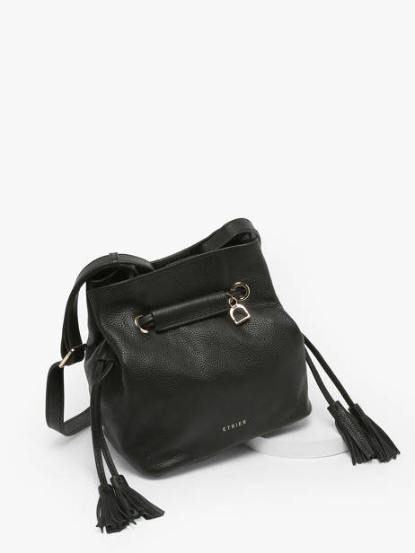Small Leather Tradition Bucket Bag Etrier Black tradition ETRA004S other view 2