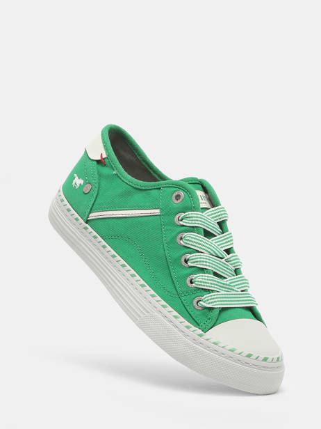 Sneakers Mustang Green women 1376303 other view 1