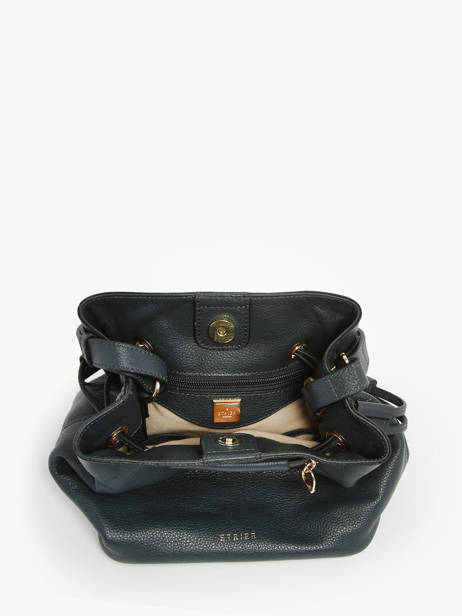 Small Leather Tradition Bucket Bag Etrier Blue tradition ETRA004S other view 3