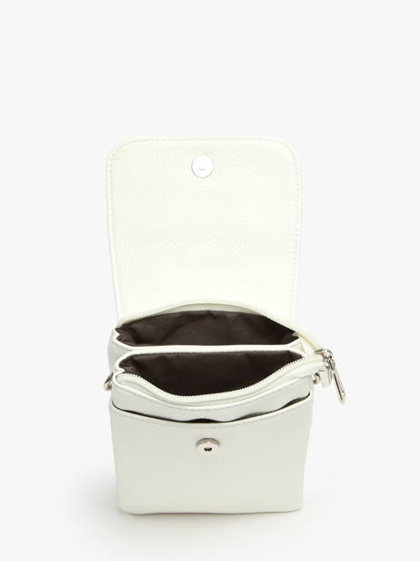 Shoulder Bag Grained Miniprix White grained F3609 other view 3