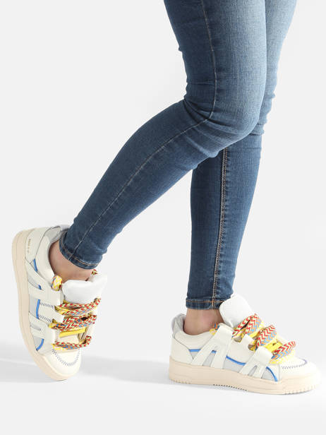 Sneakers In Leather Semerdjian Multicolor women INN11214 other view 2