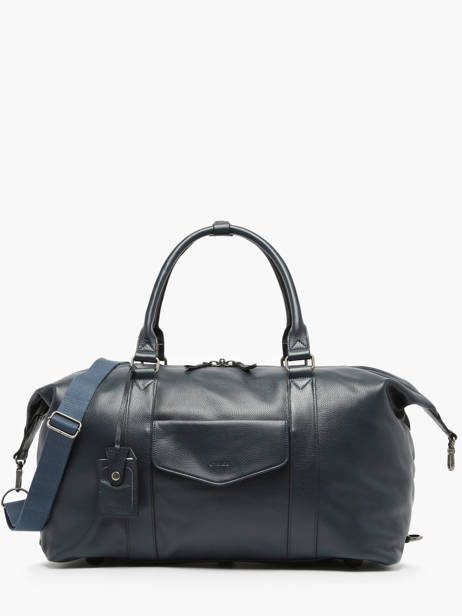 Leather Cabin Duffle Flandres Etrier Blue flandres EFLA9910