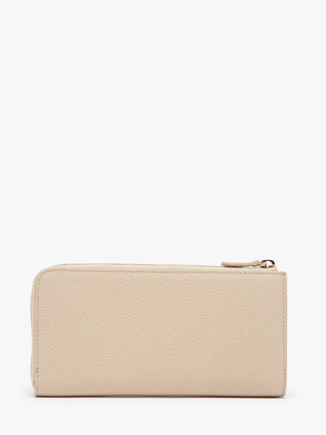 Portefeuille Ninon Cuir Lancel Beige ninon A09974 vue secondaire 2