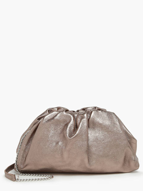 Shoulder Bag Nine Leather Milano Silver nine NI23112