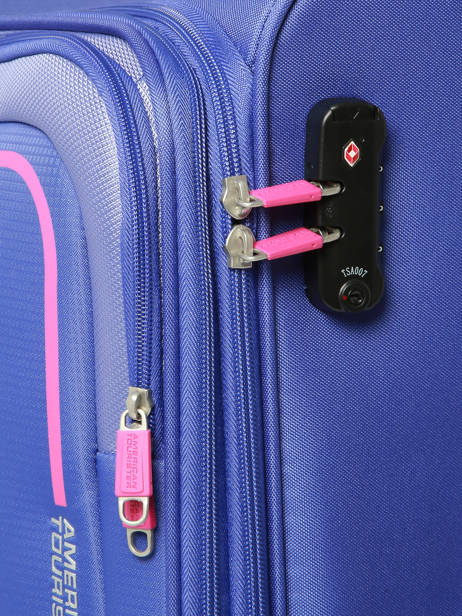 Softside Luggage Pulsonic American tourister Blue pulsonic 146517 other view 1