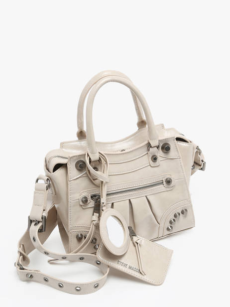 Satchel Patent Steve madden Beige patent 13000975 other view 2